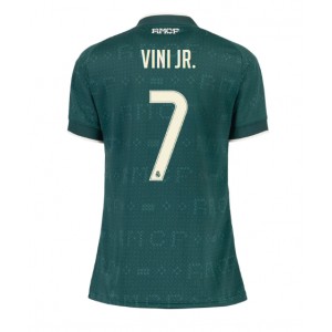 Real Madrid Vinicius Junior #7 Jalkapallovaatteet Naisten Vieraspaita 2026-27 Lyhythihainen